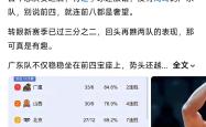 广东队客场惨败，球员状态堪忧
